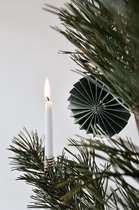 Delight Department kersthanger groen - Kerstornamenten - papier - 8 centimeter