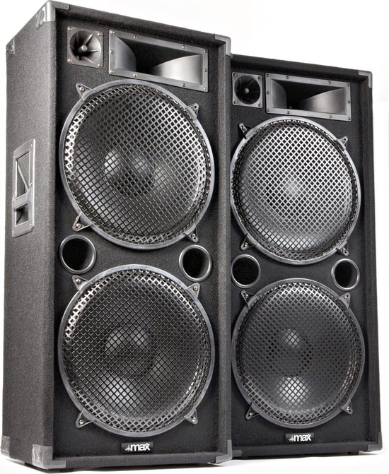 SkyTec MAX215 disco speakerset 2x 15 4000Watt