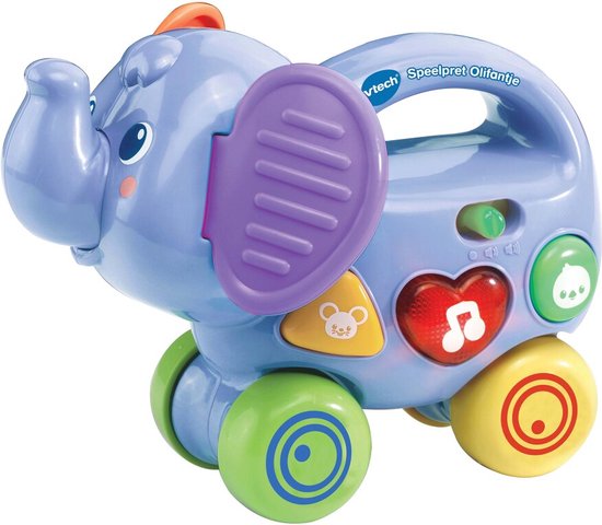 Vtech Baby Speelpret Olifantje - Educatief Babyspeelgoed - 6 tot 36 Maanden