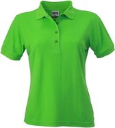 James and Nicholson Dames/dames Werkkleding Poloshirt (Kalk groen)