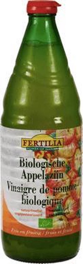 Appelazijn natuurtroebel Fertilia - Fles 750 ml - Biologisch