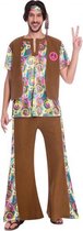 Amscan Hippieskostuum Heren Polyester Psychedelisch Maat M/l