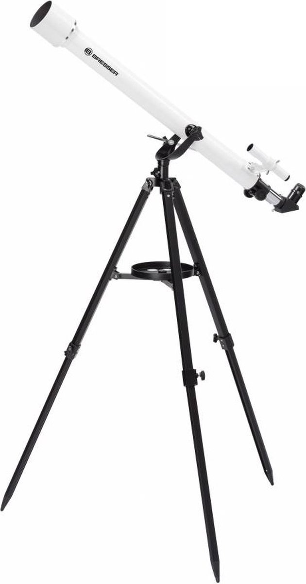Bresser Telescoop - Classic 60/900 AZ - Sterrenkijker incl. Azimutale Montering en Smartphonehouder - Bresser