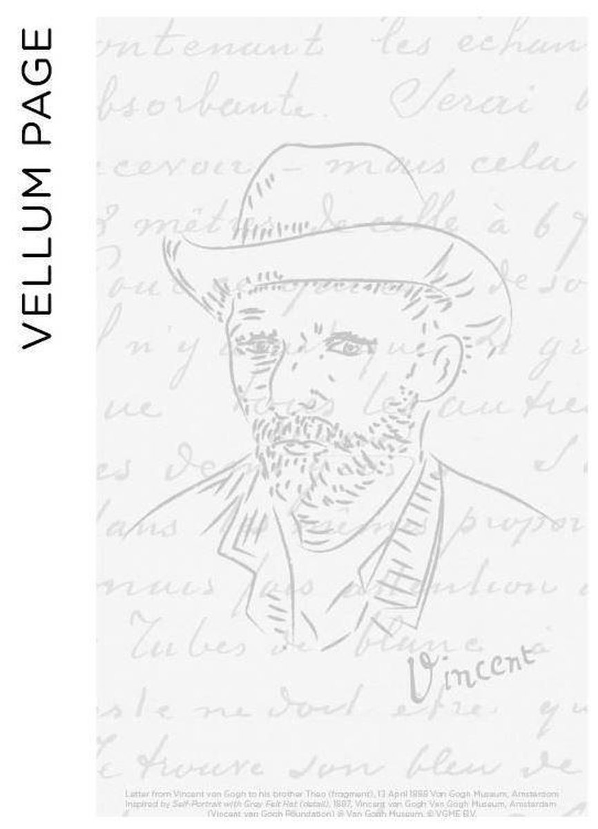 Blue Print carnet de notes à spirales collection Vincent Van Gogh