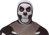 Fiestas Guirca Verkleedmasker Skelet Latex Zwart/grijs One-size