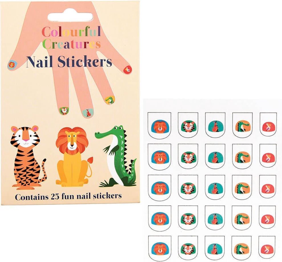Goedkoopste Nagelstickers wilde dieren - Rex London