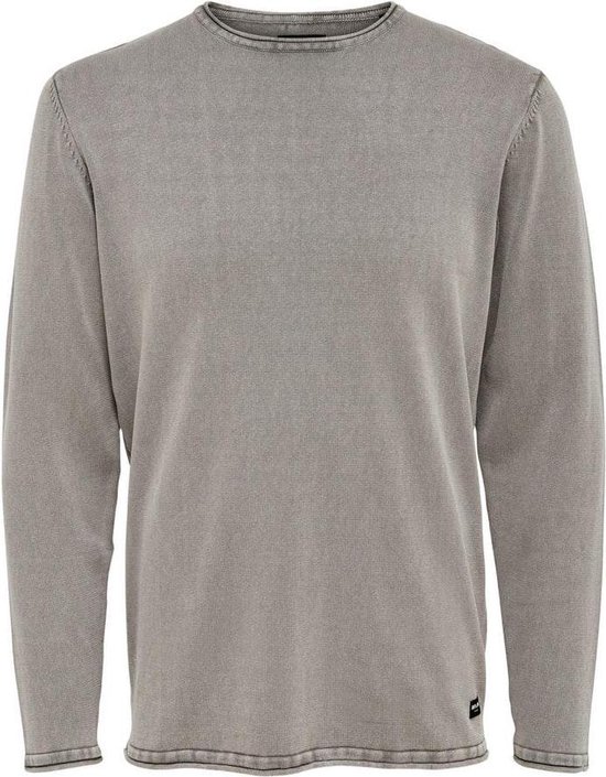 ONLY & SONS ONSGARSON 12 WASH CREW KNIT NOOS Heren Trui - Maat M
