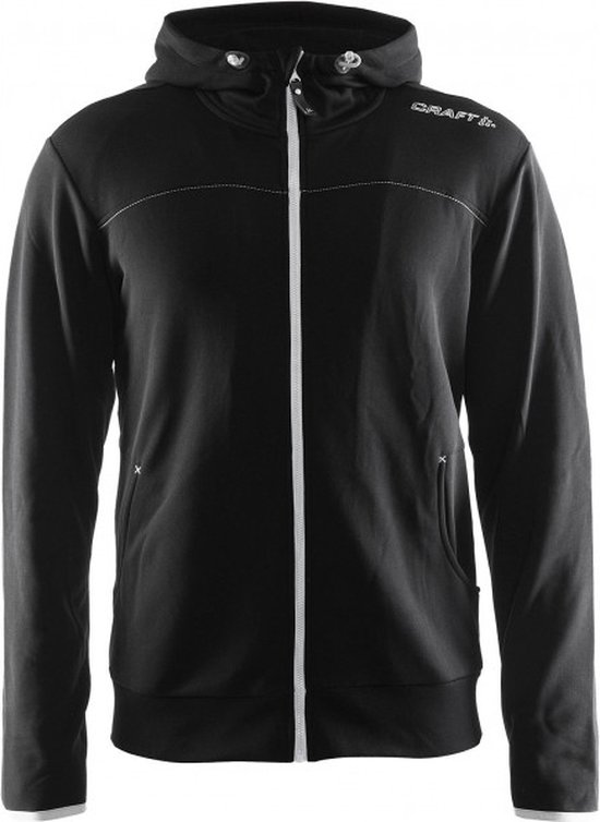 Craft Leisure Full Zip Hood Men black XL