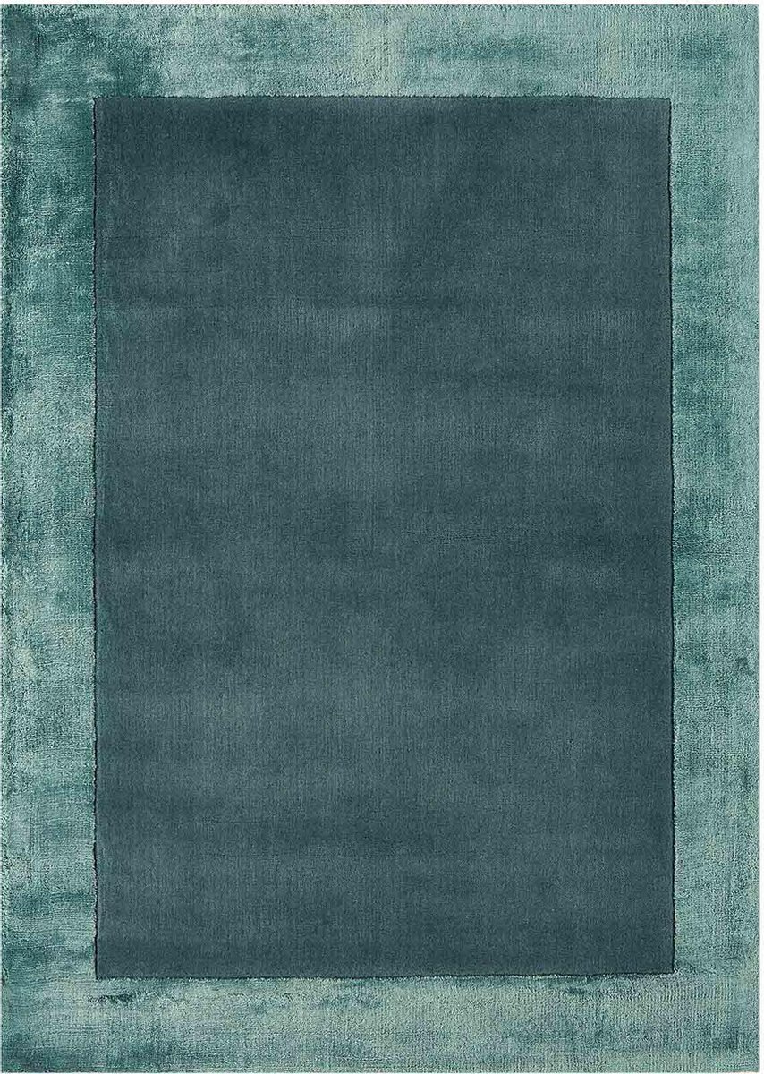 Easy Living - Ascot-Rug-Aqua-Blue Vloerkleed - 160x230 - Rechthoek - Laagpolig Tapijt - Klassiek - Blauw