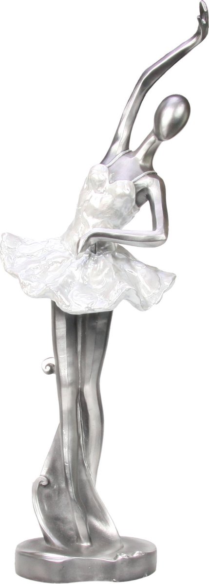 Ballerina beeld in ballet houding -58-