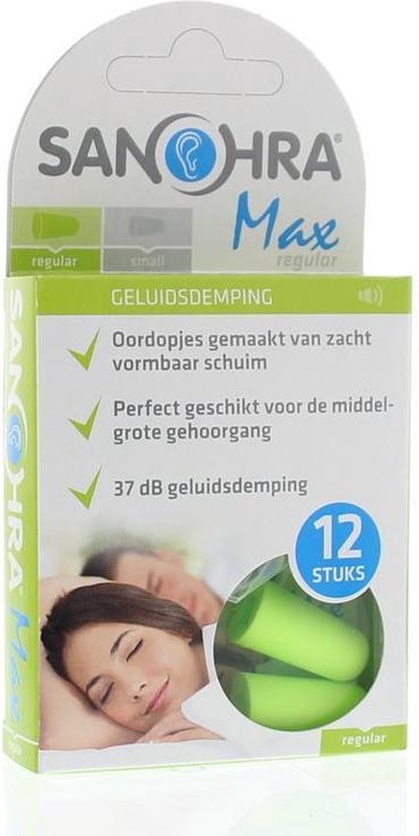 Goedkoopste Sanohra Max foam oordoppen 6 paar