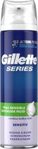 Gillette Series Sensitive Scheerschuim Mannen - 250 ml