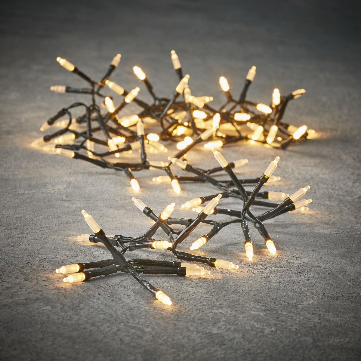 Luca Lighting kerstverlichting lichtsnoer buiten 370 lampjes warm