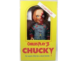 Child's Play: 15 inch Talking Pizza Face Chucky Doll MERCHANDISE