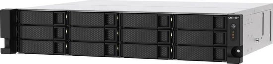 QNAP TS-1273AU-RP-8G data-opslag-server V1500B Ethernet LAN Rack (2U) Zwart, Grijs NAS - QNAP