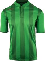 Robey Shirt Winner SS - Voetbalshirt - Green Stripe - Maat M