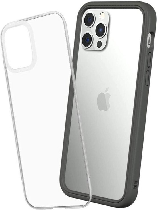 Coque Bumper Graphite RhinoShield Mod NX Apple iPhone 12/12 Pro | bol.com