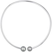 CHRIST Pearls dames choker 925 sterling zilver 2 Tahiti One Size 86775573