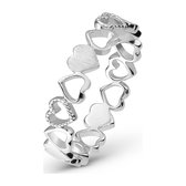 Favs Dames Dames Ring Valentine 925 sterling zilver Zilver 52 Zilver 32012251