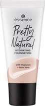 Essence - Pretty Natural Hydrating Foundation 24H Long Lasting Moisturizing Face Primer 040 Neutral Vanilla 30Ml