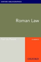 Oxford Bibliographies Online Research Guides - Roman Law: Oxford Bibliographies Online Research Guide