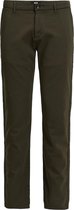 WE Fashion Heren Hybrids slim fit chino van jogkwaliteit -Maat W32 X L34