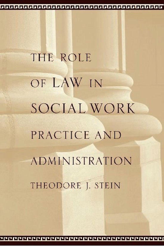 The Role of Law in Social Work Practice and Administration - cover