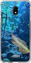 Samsung Galaxy J3 (2017) Hoesje Transparant TPU Case - Coral Reef #ffffff