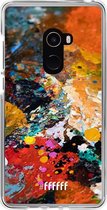 6F hoesje - geschikt voor Xiaomi Mi Mix 2 -  Transparant TPU Case - Colourful Palette #ffffff