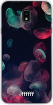 Samsung Galaxy J7 (2018) Hoesje Transparant TPU Case - Jellyfish Bloom #ffffff