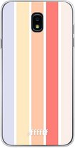 Samsung Galaxy J7 (2018) Hoesje Transparant TPU Case - Vertical Pastel Party #ffffff