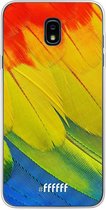 Samsung Galaxy J7 (2018) Hoesje Transparant TPU Case - Macaw Hues #ffffff