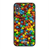 iPhone Xs Hoesje TPU Case - Chocolate Festival #ffffff