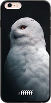 iPhone 6 Plus Hoesje TPU Case - Witte Uil #ffffff