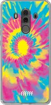 Huawei Mate 10 Pro Hoesje Transparant TPU Case - Psychedelic Tie Dye #ffffff