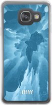 Samsung Galaxy A3 (2016) Hoesje Transparant TPU Case - Ice Stalactite #ffffff