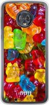 Motorola Moto G6 Hoesje Transparant TPU Case - Gummy Bears #ffffff