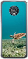 Motorola Moto G6 Hoesje Transparant TPU Case - Turtle #ffffff