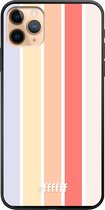 iPhone 11 Pro Max Hoesje TPU Case - Vertical Pastel Party #ffffff