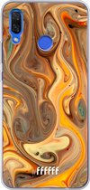 Huawei Nova 3 Hoesje Transparant TPU Case - Brownie Caramel #ffffff