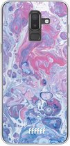 Samsung Galaxy J8 (2018) Hoesje Transparant TPU Case - Liquid Amethyst #ffffff