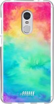 Xiaomi Redmi 5 Hoesje Transparant TPU Case - Rainbow Tie Dye #ffffff