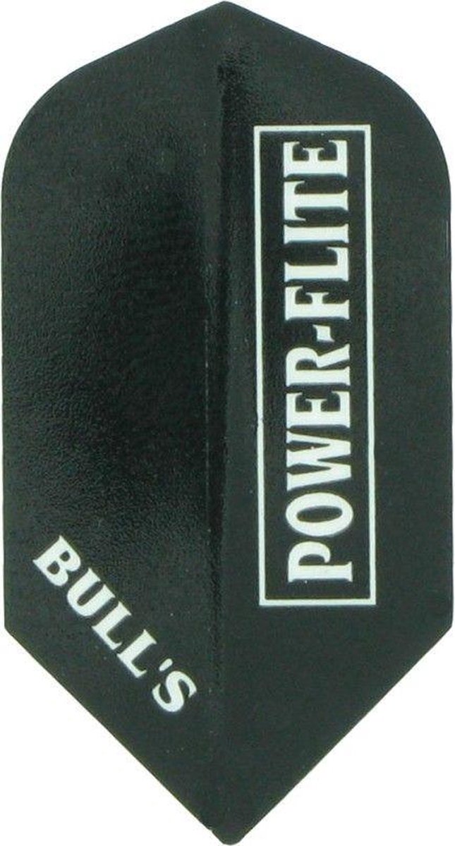 Bull's Powerflite - Solid Slimline Black - Dart Flights