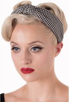 Banned Arabella Houndstooth 60's Haarband