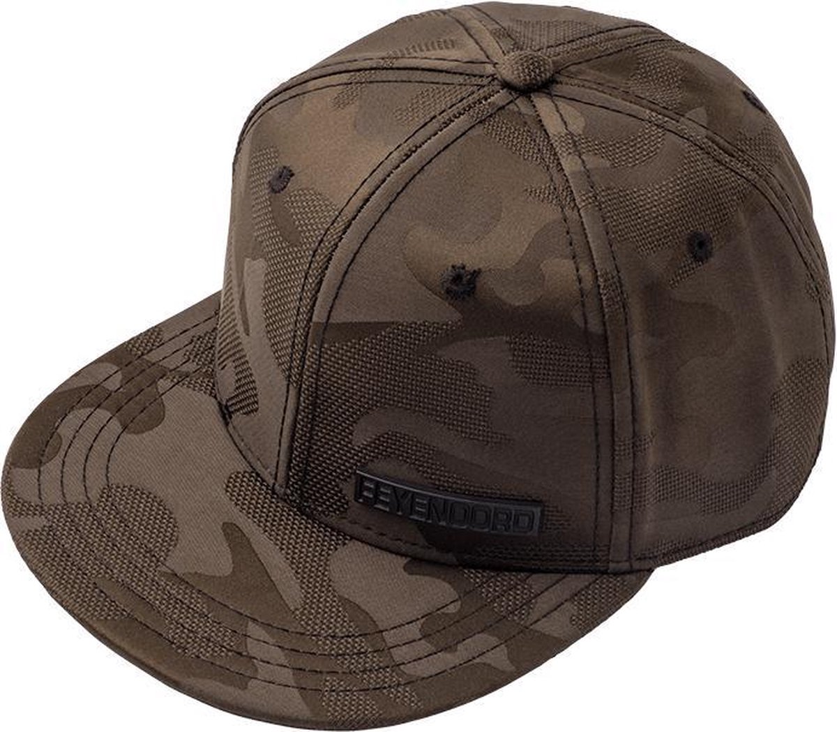 Feyenoord Cap Flat Visor 6 Panel Camo, 51,5 cm, Jr - Feyenoord