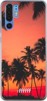 Huawei P30 Pro Hoesje Transparant TPU Case - Coconut Nightfall #ffffff