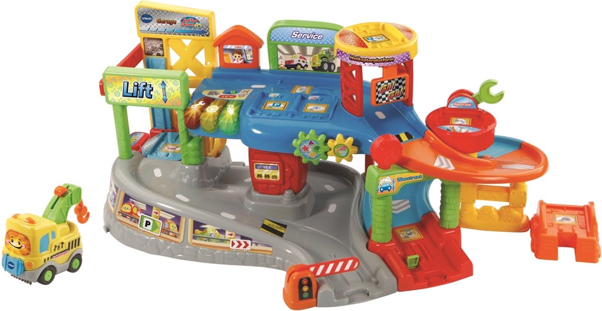 namens Uithoudingsvermogen huiswerk maken VTech Toet Toet Auto's Garage - Educatief Babyspeelgoed - 1 tot 5 Jaar |  bol.com