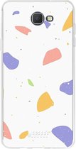Samsung Galaxy J5 Prime (2017) Hoesje Transparant TPU Case - Terrazzo N°6 #ffffff
