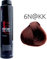 Goldwell - Topchic Depot Bus - 6N@KK Donkerblond Eluminated Intens Koper - 250 ml