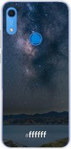 Huawei Y6s Hoesje Transparant TPU Case - Landscape Milky Way #ffffff